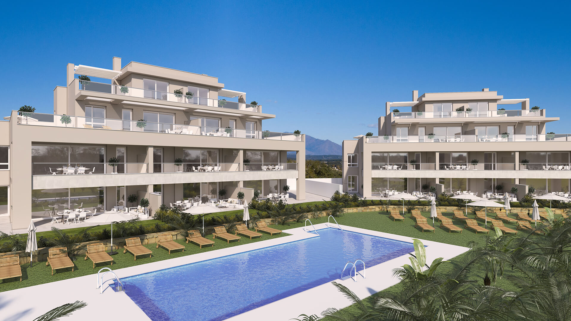 Apartments for sale from 290.000 € Exclusive 2 and 3 bedroom homes on the front line of Golf, in San Roque Club very close to Sotogrande, Cadiz.

 Apartments Emerald Green →
