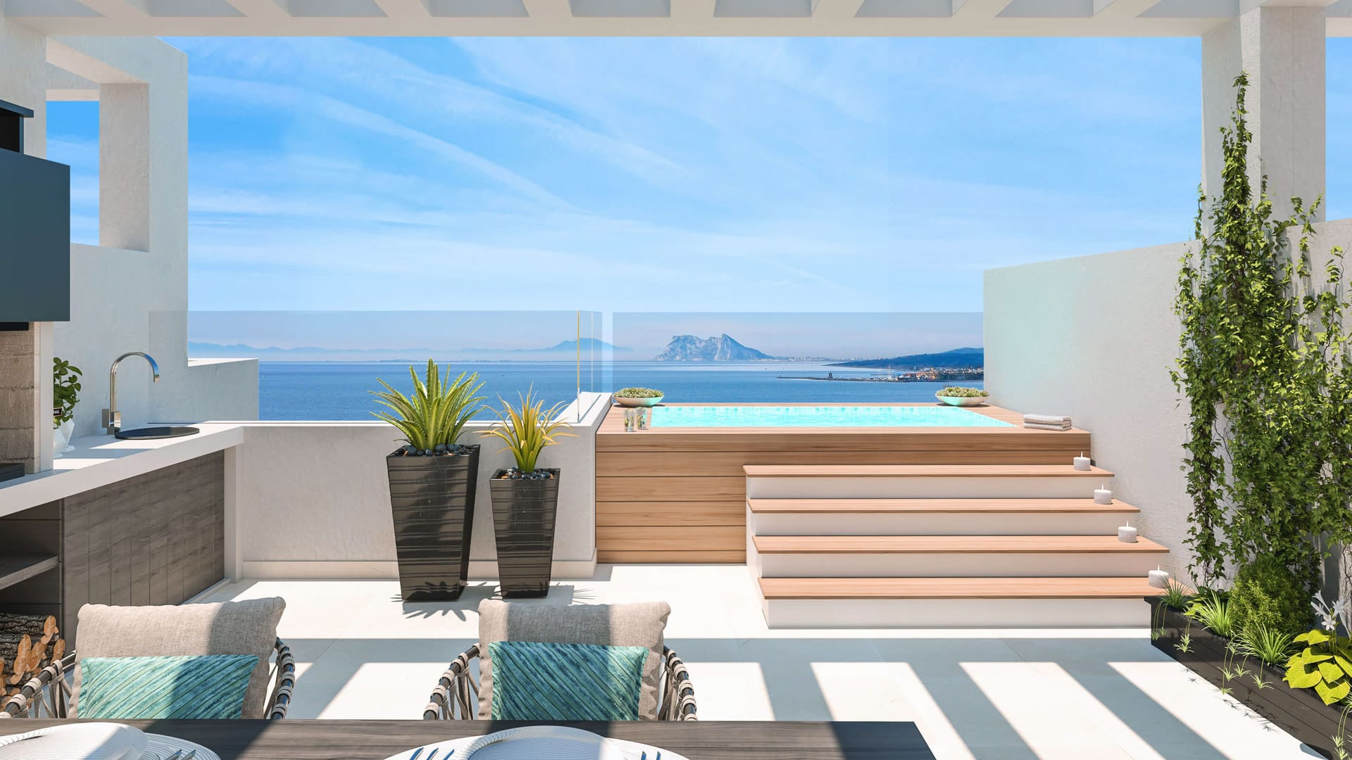 Chalets en venta desde 400.000 € Propiedades exclusivas de 3 y 4 dormitorios en Bahia de Las Rocas con piscinas desbordantes y unas magnificas vistas.

 Promoción Golden View →