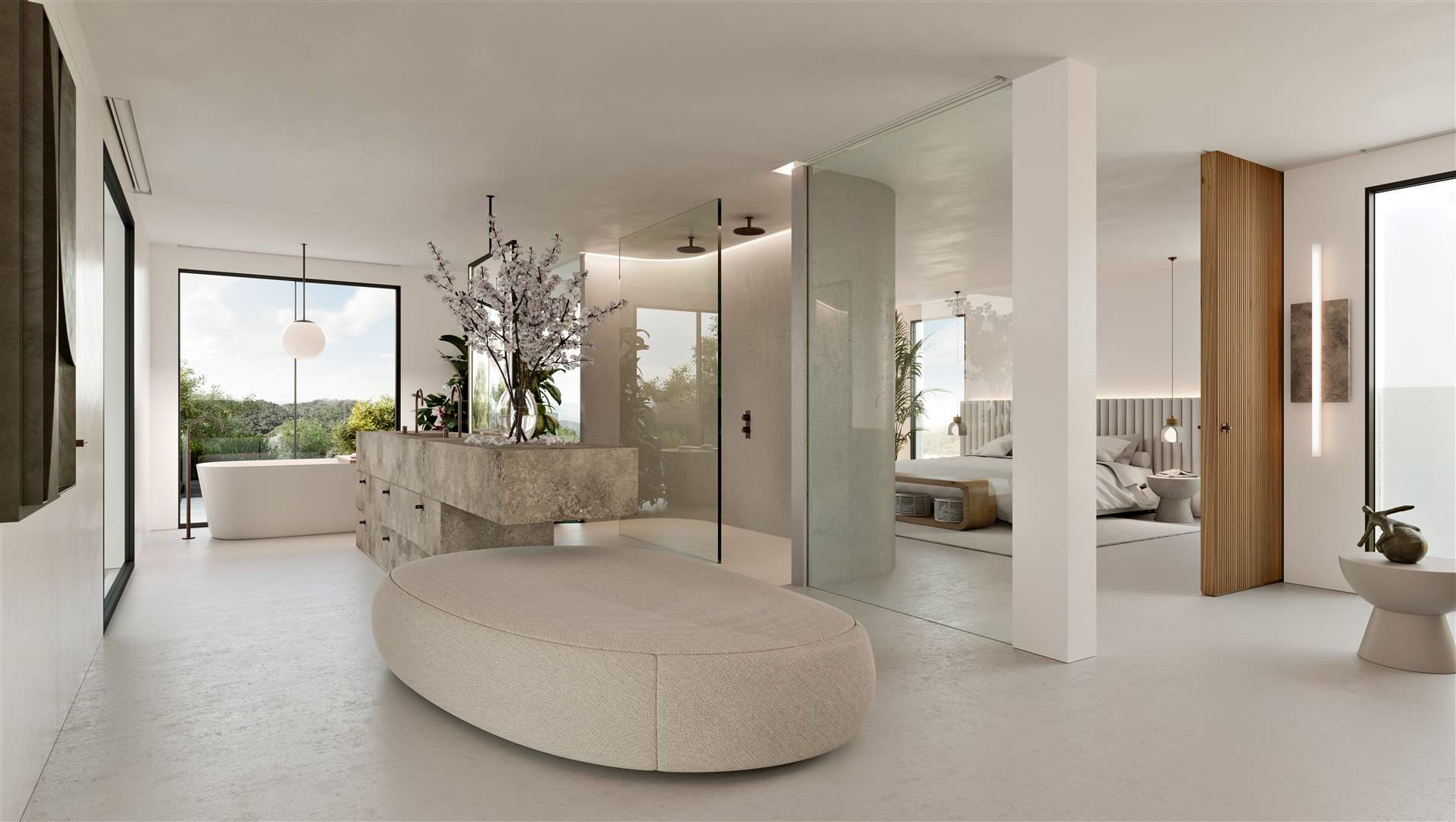 sphere sotogrande detalle interior vivienda